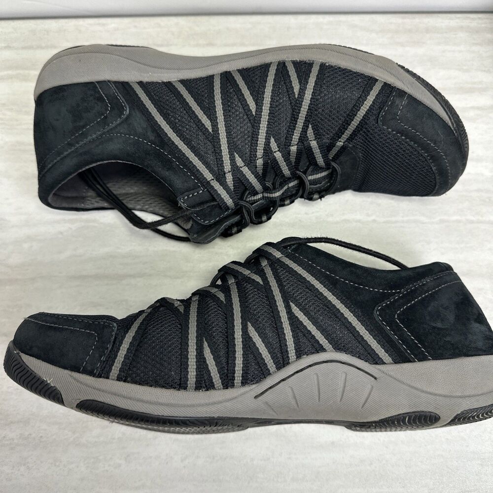 DANSKO Honor Sport Sneaker Women's Size 8.5-9 EUR 39 Black Leather Comfort Nurse - Picture 12 of 12